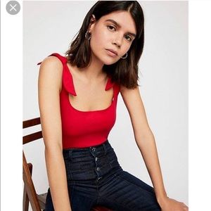 Intimately Free People Tie Bodysuit